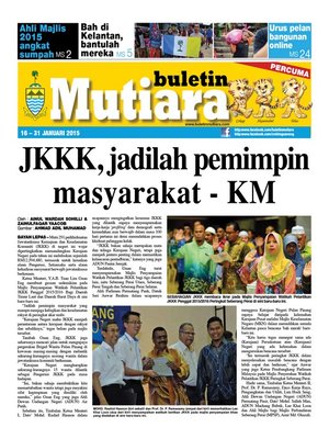 cover image of Buletin Mutiara 16-31 Jan 2015
